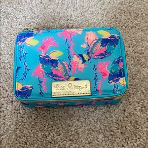 lilly pulitzer travel jewelry box